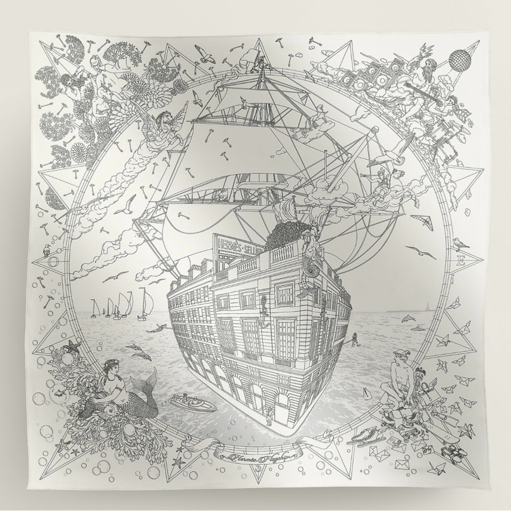 Hermes Flagship scarf